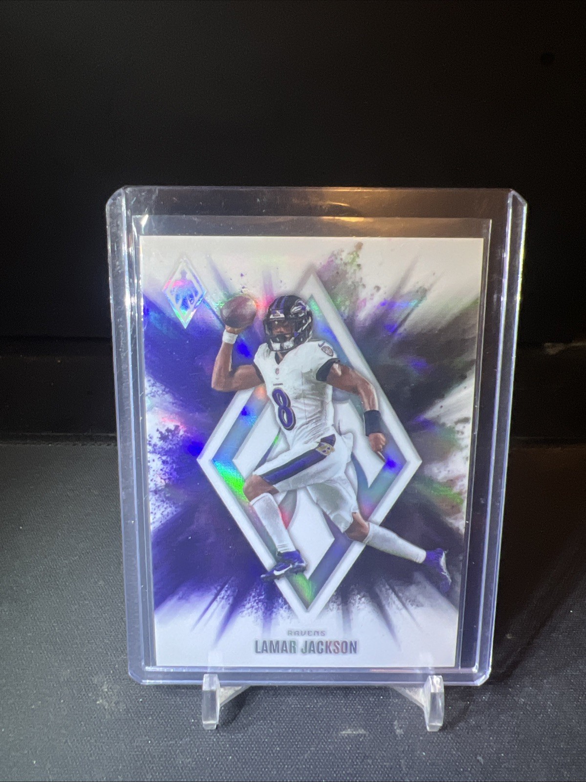 2025 Panini Phoenix - Color Blast Lamar Jackson #16