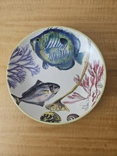 Williams Sonoma 2012 POISSON MARC LACAZE fish large pasta bowl 9 1/2"