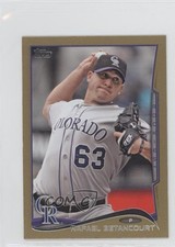 2014 Topps Mini Gold 2/63 Rafael Betancourt #139 0a2