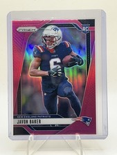 2024 Panini Prizm - Rookies Javon Baker #344 Pink Prizm (RC)