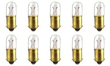 CEC Industries #1490 Bulbs, 3.2 V, 0.512 W, BA9s Base, T-3.25 shape (Box of 10)