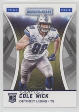 2016 Panini Rookies & Stars Rookies Two Star True Blue 27/49 Cole Wick #204 z7h