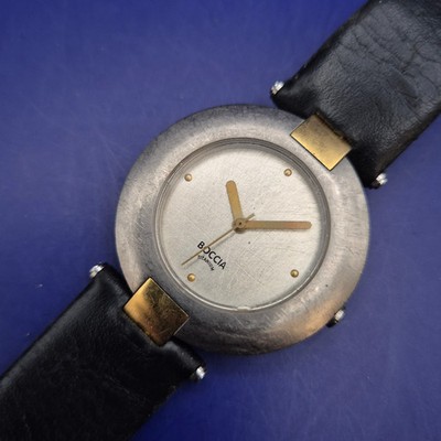 Boccia Titanium Herren Uhr   Bicolor, Minimalistisches Design