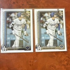 Topps Dodgers Bobblehead Brilliance Nod and Smile US84 Lot of 2 Baseball Cards