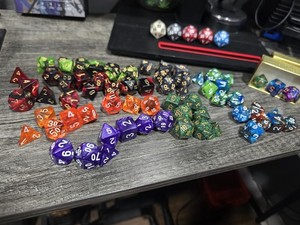 MTG Magic The Gathering Dice Lot With Spin Down