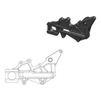 Moto-Master Bremssattel-Adapter (FüR: Husqvarna TC 125 2T 16-25 Hinten )