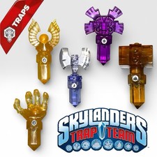 Lot of 5 Skylanders Trap Team Traps Crystal Earth Magic Tech Undead Tested