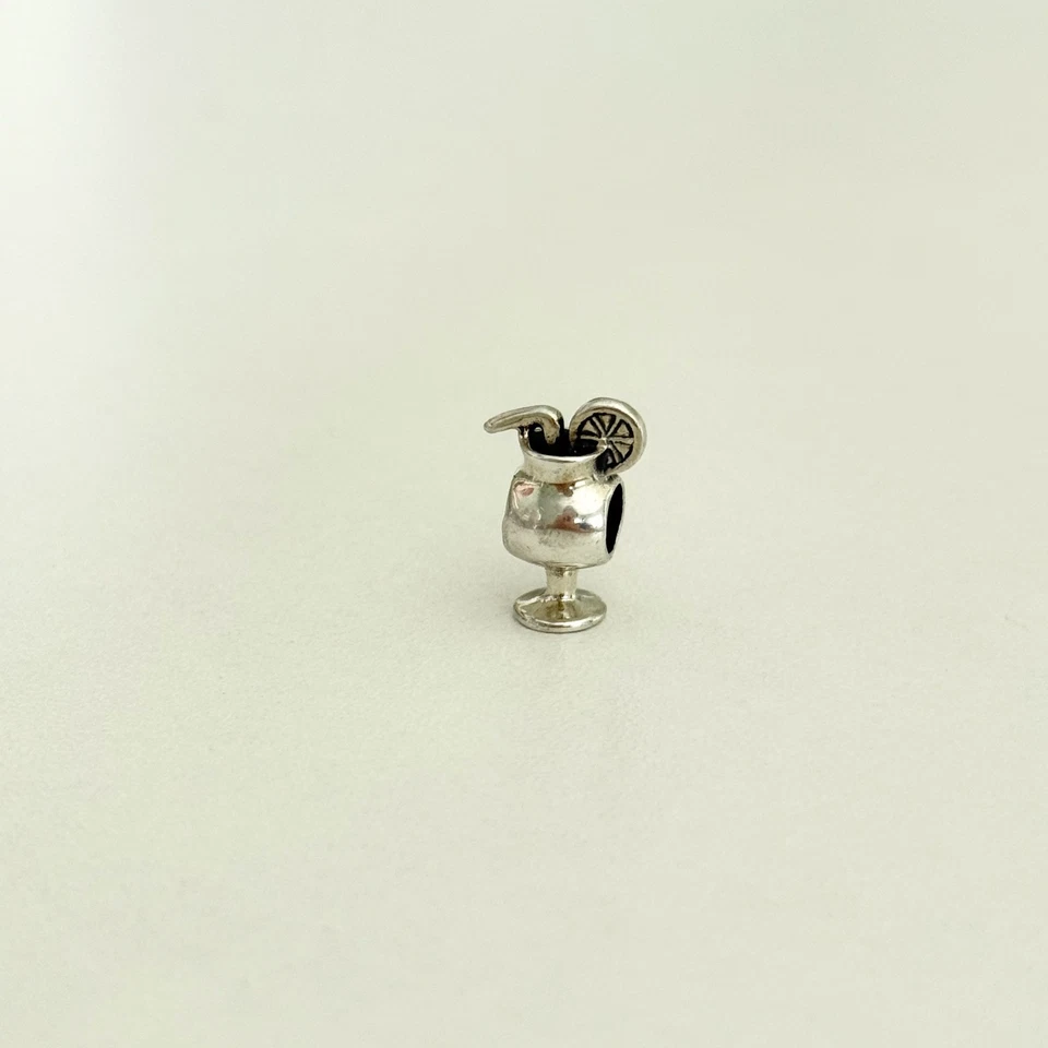 Chamilia 925 Sterling Silver Cocktail Drink Bead Charm - Image 2 of 4