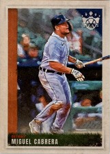 Miguel Cabrera 2022 Panini Diamond Kings #42 Detroit Tigers Baseball Card