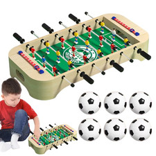 Foosball Table for Kids Wood Desktop Games Football Board Games Soccer Board Gam