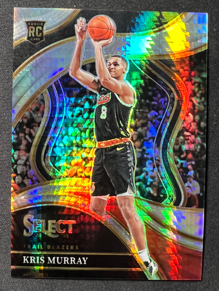 Kris Murray 2023-24 Panini Select 8/8 Courtside Lucky Envelopes RC Blazers #277