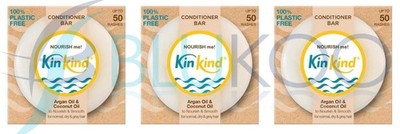 KinKind Nourish Me Conditioner Bar - 40g (3er Pack)
