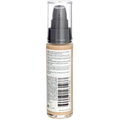 2 Pack Almay Truly Lasting Color 16 Hour Foundation Makeup, Naked 160, 1 fl oz - Bild 2 von 5