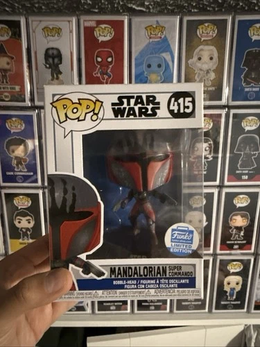 Funko Pop Star Wars Mandalorian Super Commando #415 Funko Shop