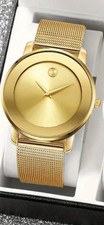 Fashion Men's Steel Mesh Band Watch Luxury Quartz Watches. 3 different colors. 