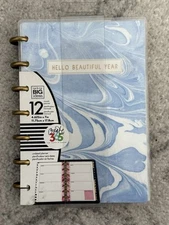 NEW! Happy Planner “Hello BeautifulYear” 4.7”x7” 12 Mo. Planner Custom Dates