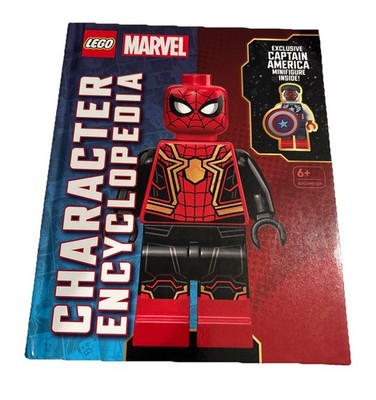 Lego Marvel Character Encyclopedia (NO MINIFIGURE) Like New