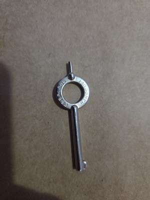 Peerless Model 4100 Standard Handcuff Key, Nickel
