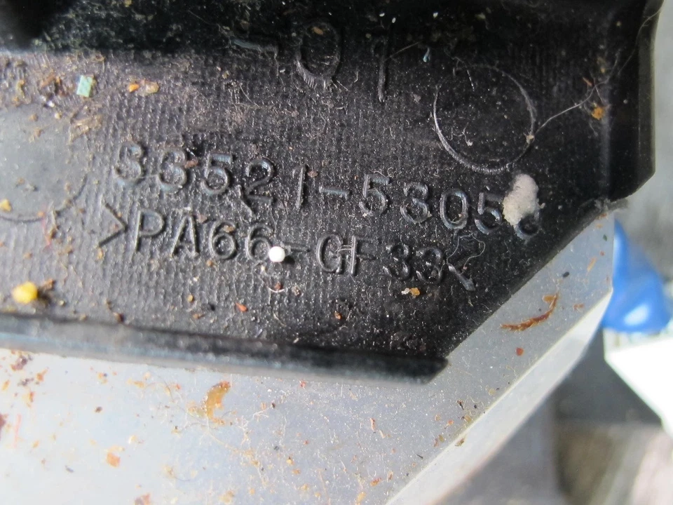 06-13 LEXUS IS350 IS250 RWD A/T AUTOMATIC TRANSMISSION SHIFTER W KNOB ASSY OEM - Image 4 of 4