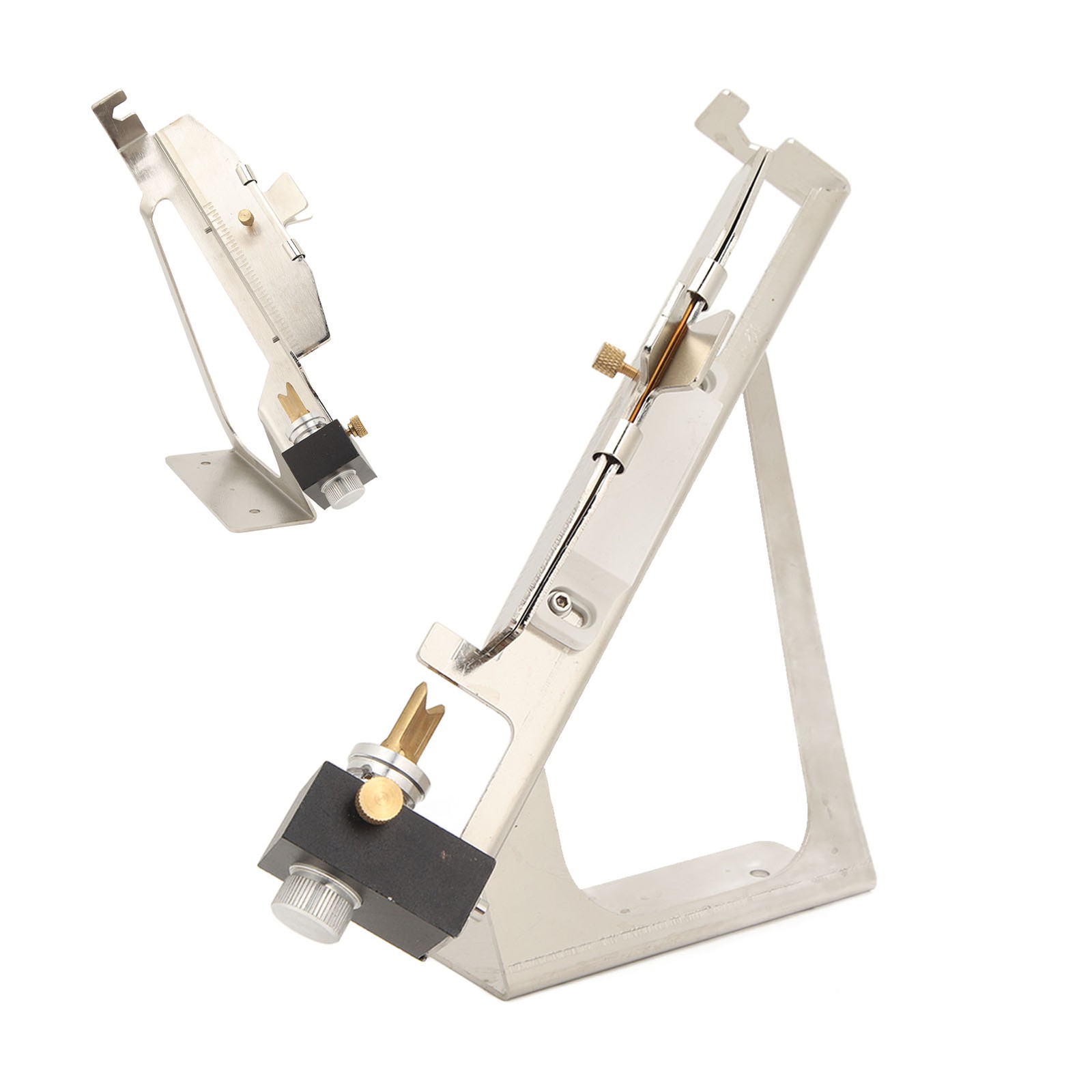 Archery Fletching Tool Fletching Jig Stainless Steel Clear Scale Adjust|