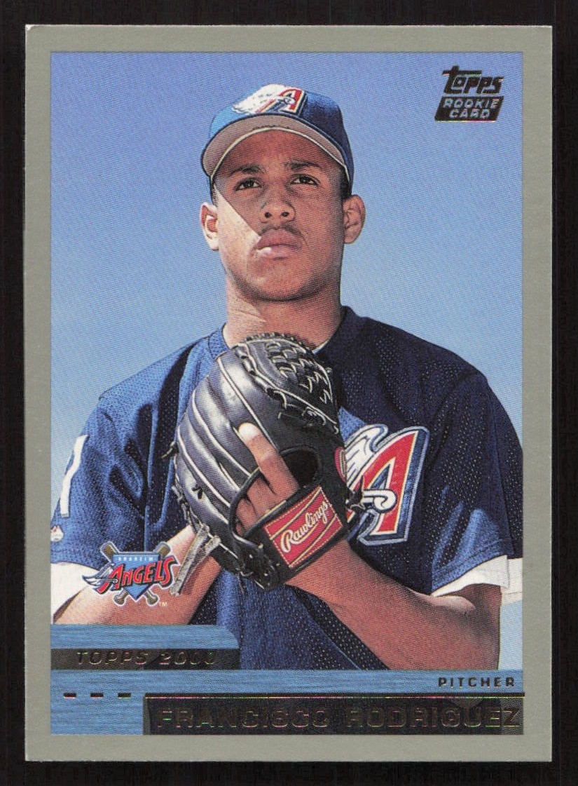 2000 Topps Traded & Rookies Francisco Rodriguez RC Rookie #T38 Card