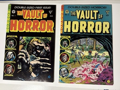 The Vault Of Horror #1 & #2 EC Comics Reprint Crypt-Keeper (1990 Gladstone)