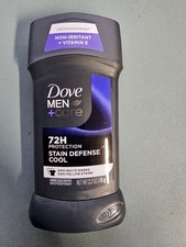 3 PACK Dove Men Care Antiperspirant Stick Stain Defense Cool 2.7 oz
