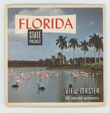 Florida State Packet 1962 Sawyer's View-Master Packet A-960 Exc Cond