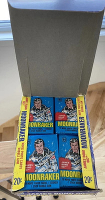 1979 Topps James Bond Moon Racker 1 unopened Pack