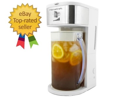 Iced Tea Coffee Brewer System 3 Qt Stainless Steel Cold Brew Dispenser