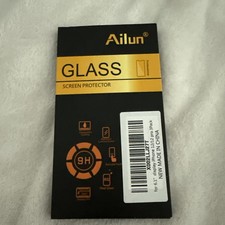 Ailun Tempered Glass Screen Protector iphone 12/12 Pro 6.1 inch 3 Pk. New
