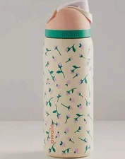 Owala Tea Time Rosebud Floral Urban Outfitters Freesip 32 oz Bottle Gift NEW