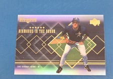 2000 UD Black Diamond Diamonds in the Rough #R7 Lance Berkman BASEBALL Card 7G