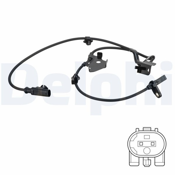 Delphi ABS Sensor Raddrehzahl Vorne Rechts FüR Toyota Auris Kombi E18 NRE15-image