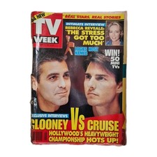 TV Week - Vintage Australian Magazine January 11, 1997 George Clooney Tom Cruise