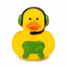    Green Gamer Rubber Duckie