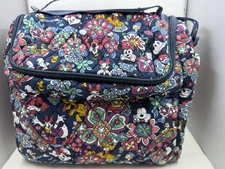Vera Bradley Disney Mickey And Friends Playful Floral Lunch Crossbody Bag NWT
