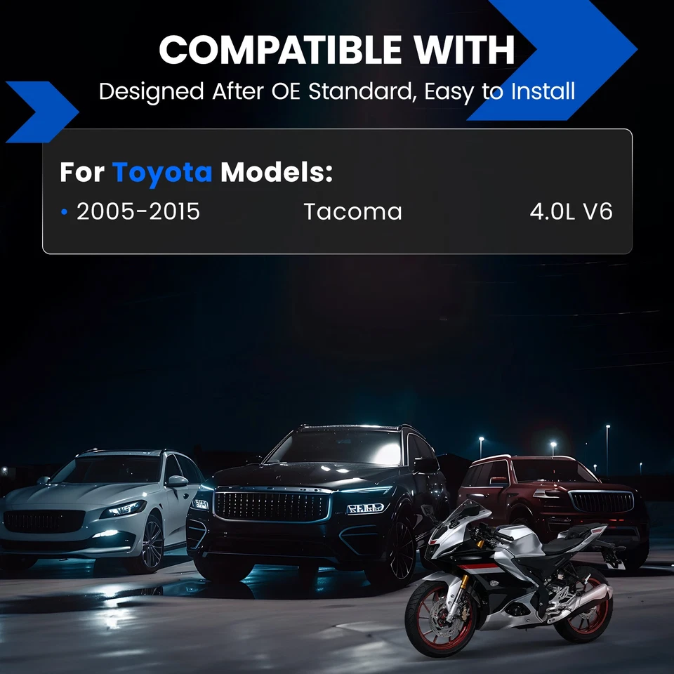 Juego de 6 bujías de iridio 95843 para Toyota Tundra 2010-2017 4,6 L V8 Foto 3 de 4