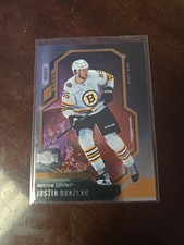 2024 UPPER DECK SKYBOX METAL  UNIVERSE Justin Brazeau Rookie Card. rookie card picture