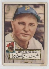 1952 Topps Clyde McCullough #218 0z0n