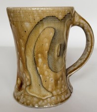 Mark Hewitt c.1970’s Salt Glazed Mug apprentice @ Wenford Bridge now USA #2020