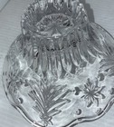 Mikasa Christmas Night Footed Bowl 6" Made in Japan Crystal Glass — photo 4