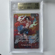OPTCG Portgas.D.Ace (SP) OP02-013 Two Legends BGS 10 Pristine!