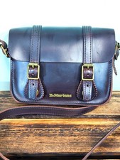 Borsa a tracolla Dr Martens the Original 7 pollici marrone Brando in pelle (61)