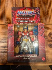 Masters of The Universe MOTU x Transformers Optimus Prime Armor He-Man 2025 NEW