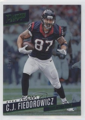 2017 Panini Prestige Xtra Points Green 42/150 CJ Fiedorowicz #148 2j2