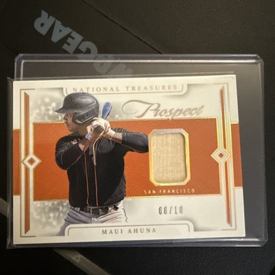 2024 Panini National Treasures MAUI AHUNA BAT PROSPECT ROOKIE RC SP 8/10 Giants