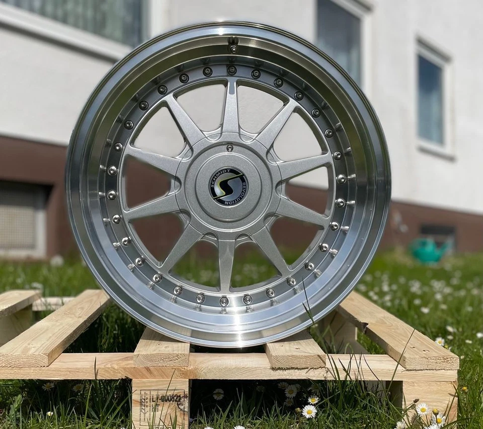 8,5 und 10x17 Mercedes S,SL,W123 Schmidt Touring17 Classic Felgen no carlsson - Bild 4 von 4