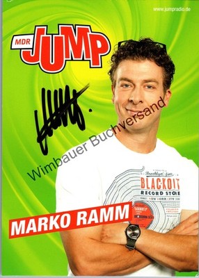 Original Autogramm Marko Ramm MDR Jump /// Autogramm Autograph signiert signed s