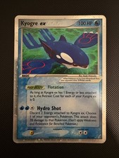 Kyogre EX Crystal Guardians Ultra Rare Holo Card 95/100 LP on eBay